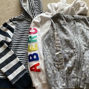 Bundle Abercrombie kids hoodies
